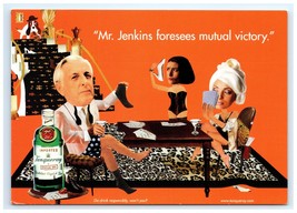 Tanqueray Gin Mr Jenkins Advertising Vintage Postcard - $5.95