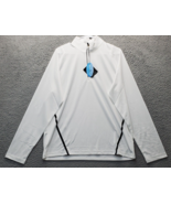 Ahead Extreme Activewear Shirt Mens Medium White Long Sleeve Mock Neck 1... - €29,39 EUR