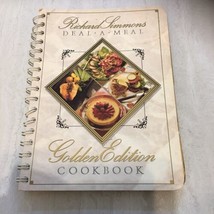 1990 Vintage Richard Simmons Deal A meal golden edition spiral cookbook - £11.00 GBP