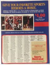 1983 Sports Illustrated SI Print Ad Magazine 8.5" x 11" - $19.75