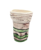 Handmade Ceramic Sculptural Vase  For Home Decor, Kitchen Large Utensil ... - £154.21 GBP