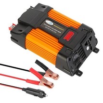 [Pack of 2] 500W Continuous Power Inverter DC 12V To AC 110V Car 4000w Peak P... - £59.26 GBP