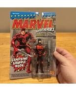 VINTAGE 1994 Marvel Super Heroes Daredevil Exploding Grapple Hook Action... - €12,80 EUR