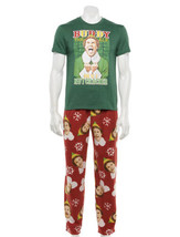 Men&#39;s Buddy the Elf Nutcracker Pajama Set In Gift Box Sz Medium NEW - £19.77 GBP