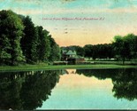 Roger Williams Park Lago Providence Rhode Island Ri 1907 DB Cartolina A3 - £5.60 GBP