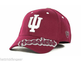 Indiana Hoosiers TOW NCAA College Downshift Stretch Fit Cap Hat OSFM - $18.04