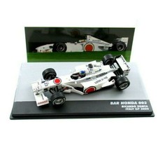 FORMULA-1 Ricardo Zonta Bar Honda 002 #23 Gp Italy Year 2000 White Altaya 1:43 - £31.66 GBP