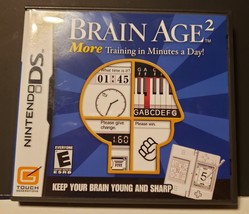 Brain Age 2: More Training in Minutes a Day (Nintendo DS, 2007) - £4.67 GBP