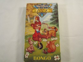 VHS Tape 1989 Walt Disney Mini Classics BONGO [10B4] - £7.89 GBP