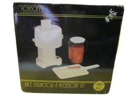 Centrifugal 150 Watt Juice Extractor &amp; Accessory Set By Robeson - $197.99