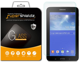 -Tempered Glass Screen Protector For Samsung Galaxy Tab 3 Lite 7.0 - £13.51 GBP