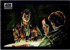 2022 Topps Chrome Star Wars Galaxy #25 A Game of Chance - $2.42
