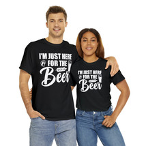 just here for the beer t shirt gift  funny humor tee stocking stuffer - £12.46 GBP+