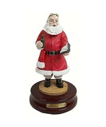 Vintage Soda Pop Figurine Duncan Royale Musical Here Comes Santa Claus 1983 - £16.81 GBP