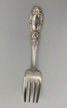 Towle Sterling Silver KING RICHARD Baby Fork monogram &#39;Billy&#39; - £47.27 GBP