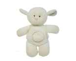 8&quot; POTTERY BARN KIDS BABY WHIITE LAMB NUMBER BOOK STUFFED ANIMAL PLUSH T... - $27.55