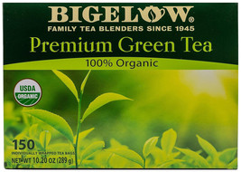 Bigelow Premium 100-Percent Organic Green Tea, Individually Wrapped - £12.85 GBP