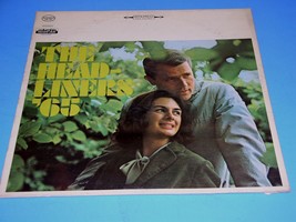 The Head-Liners &#39;65 Record Album Vinyl LP Barbra Streisand Johnny Cash Columbia  - £15.71 GBP