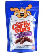 Canine Carry Outs Sausage Links Beef Flavor 4.5 oz Made in USA with Real... - £5.91 GBP