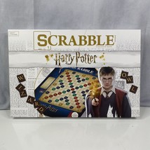 NEW Harry Potter SCRABBLE Board Game Open Box, Letters Sealed, Never Played - £10.47 GBP