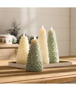 Glittered Pine Tree Candle 10&quot;H - $77.79
