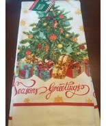 Seasons Greetings Hand towel Christmas upc 639277466198 - £14.63 GBP