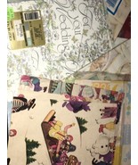 Vintage Large Lot of Wrapping Paper Sheets McDonald’s, Hallmark, Movie P... - $27.09 CAD