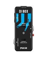 Pulse Technology DI Box Gain Control & Cab Simulator Switch Guitar / Bass DI - £23.76 GBP