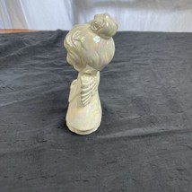 Vintage Iridescent Large Kissing Angel Ceramic  7” X 3.5” Signed M R - £7.04 GBP