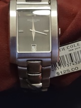 Women&#39;s Silver Tone Silver Face Fossil Tank Watch  - $540.55 MXN