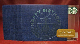 Starbucks 2017 HAPPY BIRTHDAY STARBUCKS COFFEE COMPANY Gift Card New - $3.68