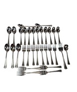 Oneidacraft Stainless Flatware Needlepoint Beaded Lot of 31 Pieces Forks... - €21,20 EUR