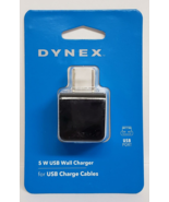 Dynex - 5 W USB Wall Charger - Black - £6.60 GBP