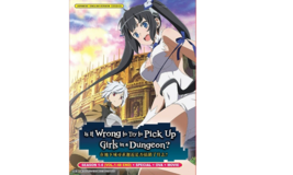 DVD Anime Is It Wrong To Try Pick Up Girls In Dungeon? Season 1+2+3+4 +Movie ENG - £21.69 GBP