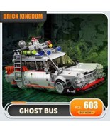 NEW GHOSTBUSTERS CAR BUILDING BLOCKS WITH 603 PIECES TOY ECTOMOBILE - $34.60