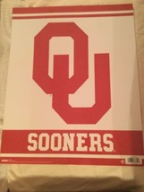 NCAA University of Oklahoma OU Sooners poster team logo laminated   - £10.45 GBP