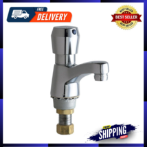 Chicago Deck Mount Metering Lavatory Faucet, 4.00 X 1.88 X 3.38 Inches C... - $149.95