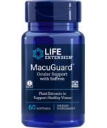 Life Extension MACUGUARD® OCULAR SUPPORT WITH SAFFRON 60 SOFTGELS - $338.71 MXN