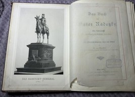 Antique 1891 Book Historical View By Father Radetsky Austria For National Army - £108.76 GBP