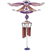 StealStreet SS-G-99890 Wind Chime Copper and Gem Angel Garden Decoration... - £18.49 GBP