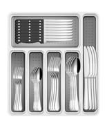 49-Piece Stainless Steel Silverware Set with Cutlery Organizer, Service ... - €125,96 EUR