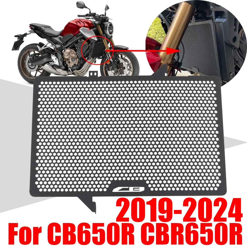 For honda cb650r cbr650r cb650 r cbr cb 650 r 2019 2022 2023 2024 accessories radiator thumb200