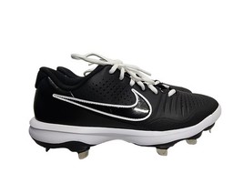 Nike Alpha Huarache CT0829-003 Mens Size 7.5 Black Varsity Metal Basebal... - $64.35