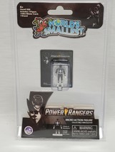 NEW SEALED Super Impulse World&#39;s Smallest Power Rangers Black Action Figure - $15.83
