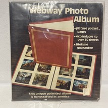 Webway vtg photo album nos w-34(D) Kodak Pocket Instamatic - £13.02 GBP