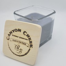 NEW Canyon Creek Candle Company 14oz Cube jar SUGAR DADDY scented Handmade! - £21.97 GBP