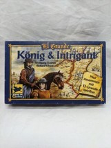 German El Grande Board Game Expansion Konig And Intrigant New Open Box - £30.64 GBP