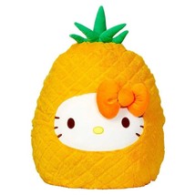 NWT Squishmallows Hello Kitty Cat 20” Pineapple Sanrio 2021 Plush Kellytoy HTF - £42.71 GBP