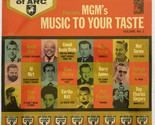 Joan Of Arc Presents MGM&#39;s Music To Your Taste [Vinyl] - $19.99