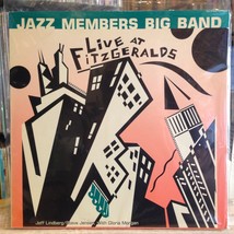 [SOUL/JAZZ]~NM Lp~Jazz Members Big Band~Live At Fitzgerald&#39;s~[1985~SEA Breeze] - £9.48 GBP